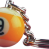 9-Ball Keychain